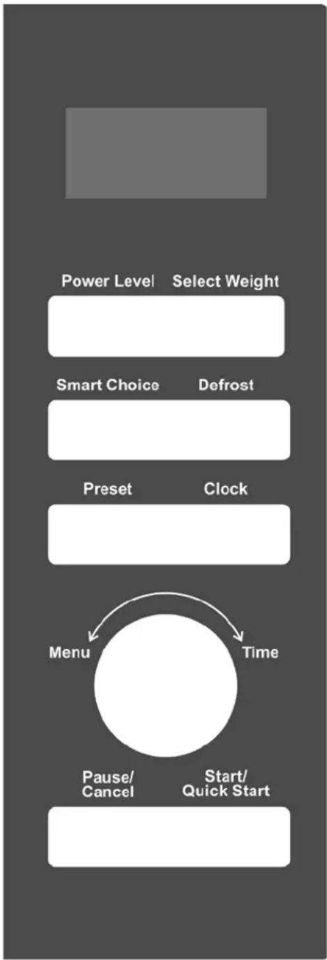IFB 25PM2S - Control Panel - 1