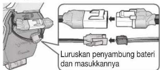 PANASONIC MC-SBV01 - Cara membaca lampu penunjuk status bateri - 7