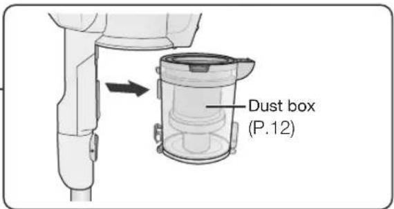 Dust box (P.12)