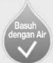 PANASONIC MC-SBV01 - Ketuk sedikit di atasnya untuk membuang sampah dan habuk Lap habuk di permukaannya dengan tisu - 2