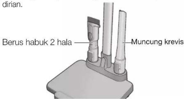 dirian. Berus habuk 2 hala Muncung krevis