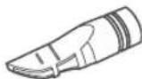 PANASONIC MC-CL609 - Crevice Nozzle Đầu Hút Khe Nhỏ - 1