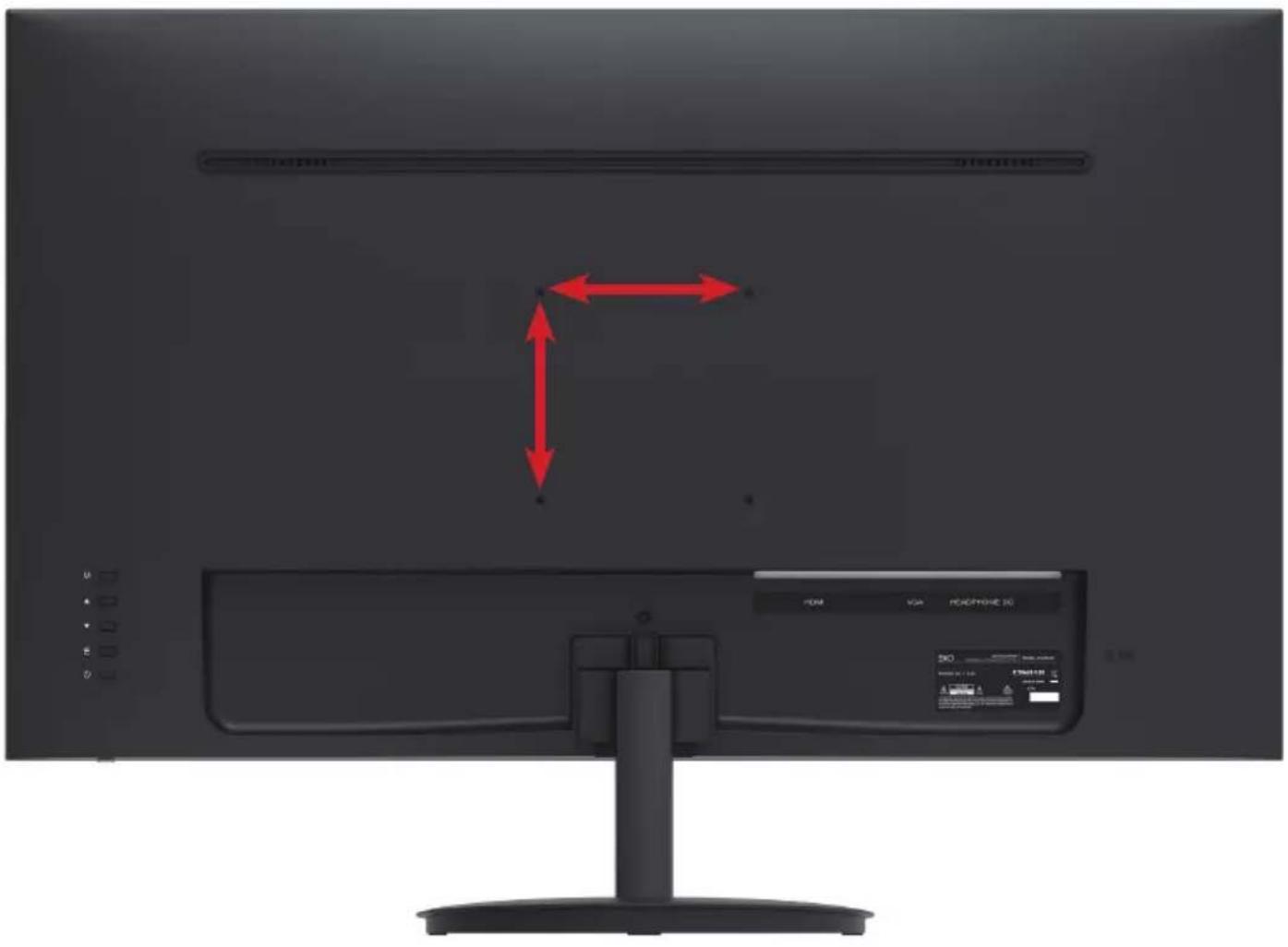 EKO K27M100 - BACK OF MONITOR - 1