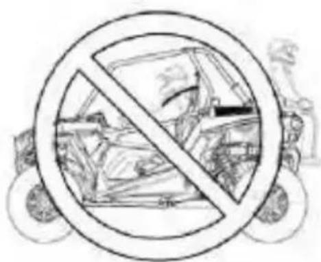 POLARIS RZR Trail S 900 Sport (2023) - WARNING - 1