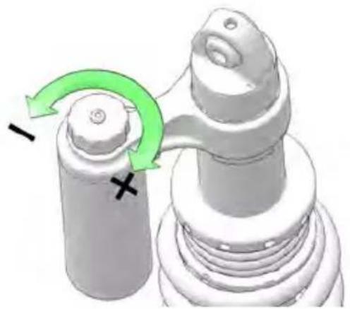 POLARIS RZR Trail S 900 Sport (2023) - WALKER EVANS RACING® SHOCK COMPRESSION ADJUSTMENT (IF EQUIPPED) - 1
