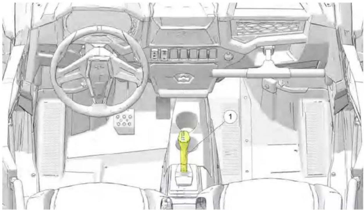 POLARIS RZR Trail S 900 Sport (2023) - GEAR SELECTOR - 1