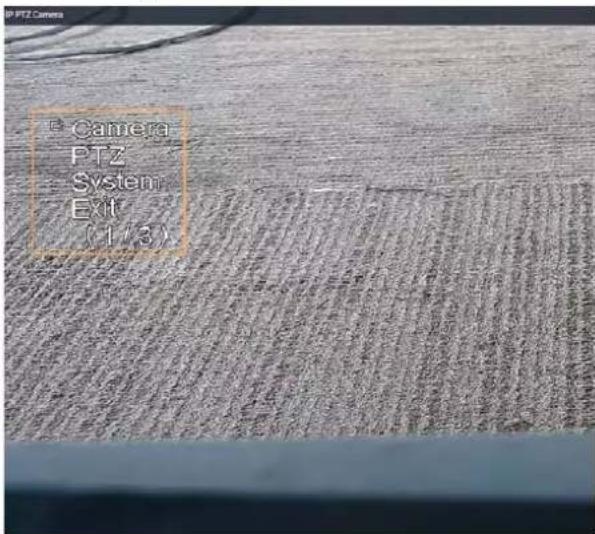 Camera PTZ System Exit (1/3)