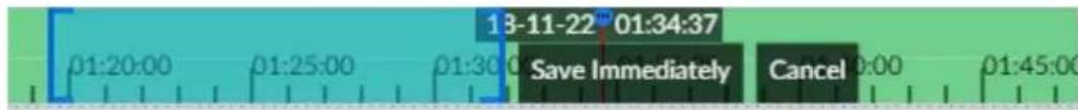13-11-22 01:34:37 Save Immediately Cancel 01:20:00 01:25:00 01:30:00 01:45:00