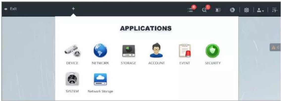 APPLICATIONS DEVICE NETWORK STORAGE ACCOUNT EVENT SECURITY SYSTEM Network Storage