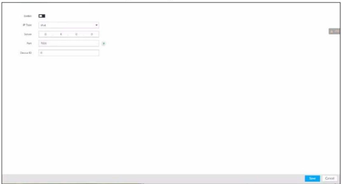 Endline IP Type: IPy4 Server: 0 0 0 0 Port: None Device ID: 0 Save Cancel