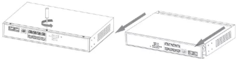 Hikvision DS-3E2510P - Note: - 1