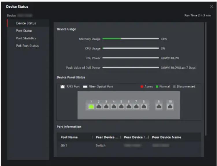 Hikvision DS-3E1552P-SI - Chapter 3 Device Status - 1
