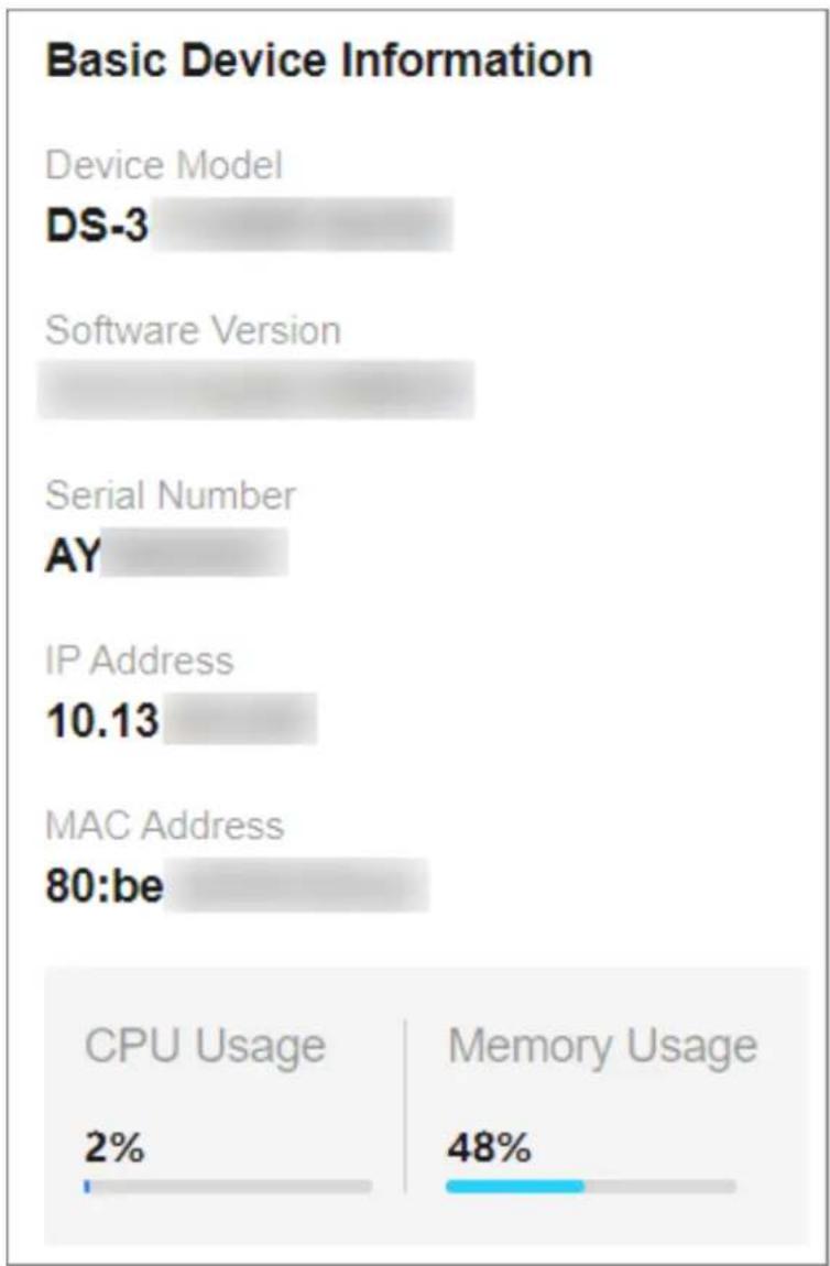 Hikvision DS-3E1516-EI - Basic Device Information - 1