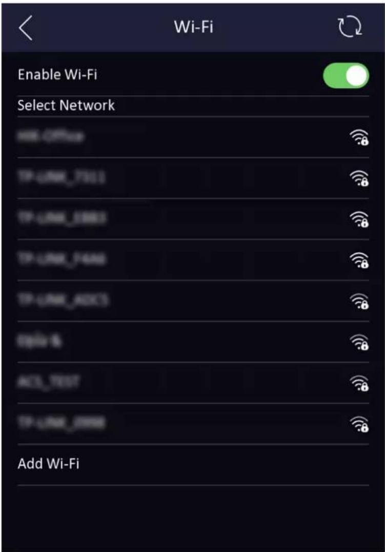 Wi-Fi Enable Wi-Fi Select Network Hi-Fi 78 TP-LINK_7013 78 TP-LINK_5963 78 TP-LINK_F448 78 TP-LINK_A2DCS 78 Only 6 78 ATL_TEST 78 TP-LINK_2008 78 Add Wi-Fi