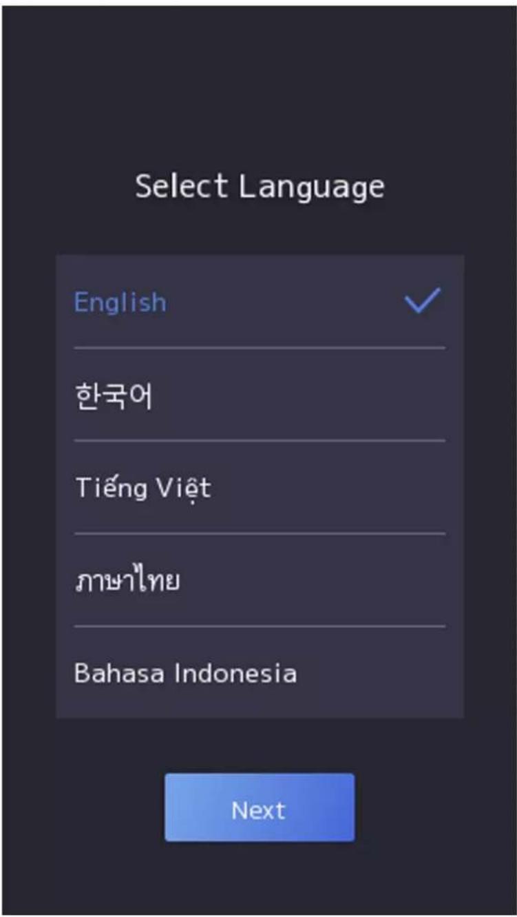 Select Language English 한국어 Tiếng Việt ภาษาไทย Bahasa Indonesia Next