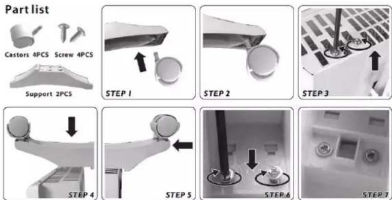 Omega Altise OAPE2000W - WALL MOUNTING - 1
