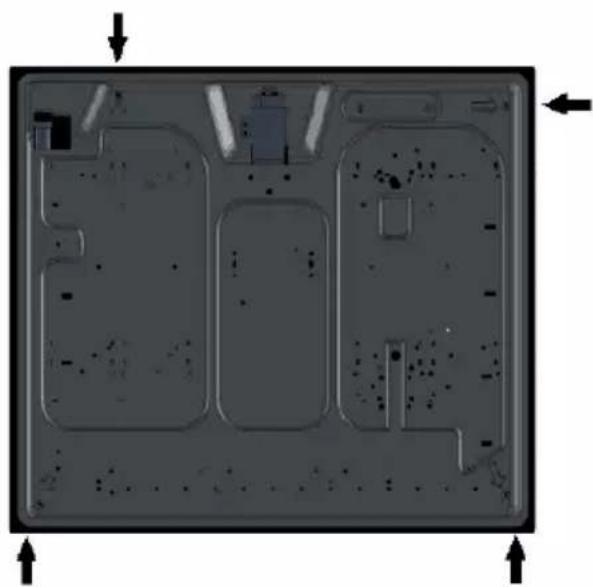 BEKO HIYG 64225 SBO - Ulanish nuqtalarida gaz sizib chiqishini nazorat gilish - 3