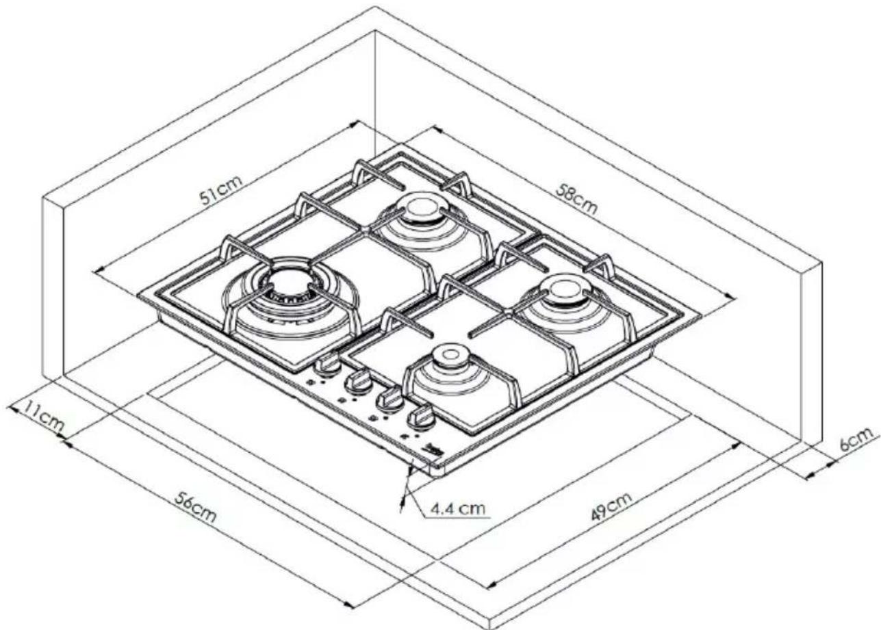 BEKO HIYG 64225 SBO - Installation - 5
