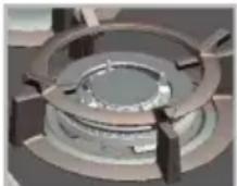BEKO HIYG 64225 SBO - Arzător wok - 1
