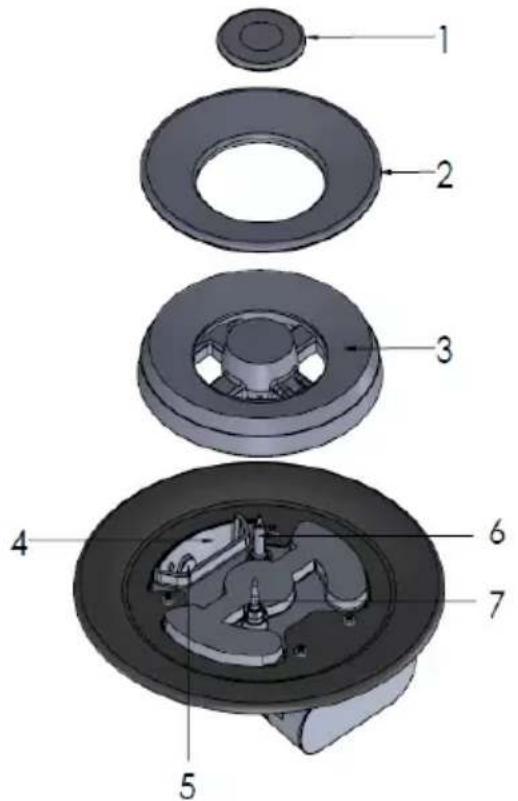 BEKO HIYG 64225 SBO - Установка деталей горелки - 1