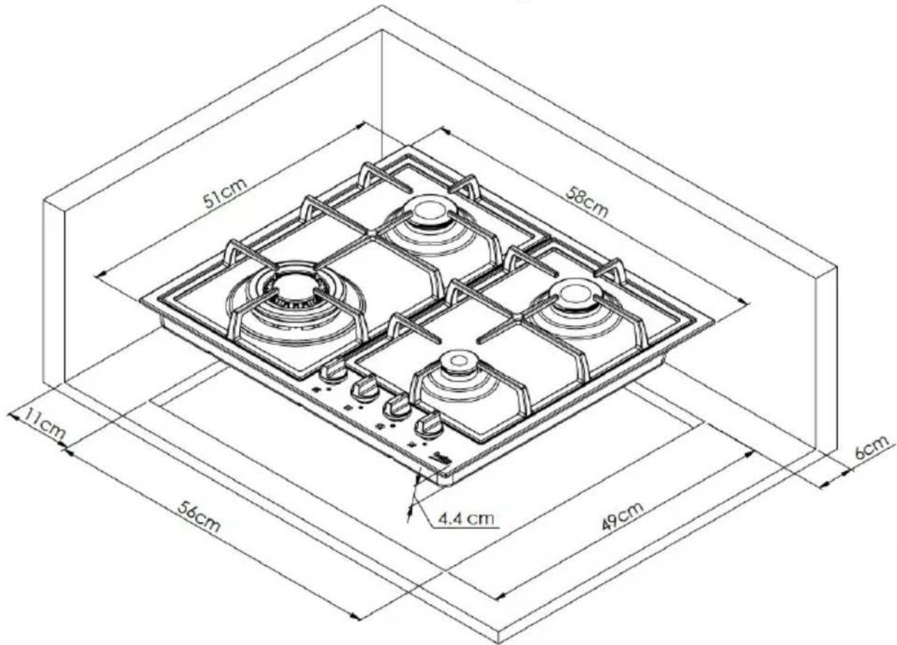 BEKO HIYG 64225 SBO - Installation - 4