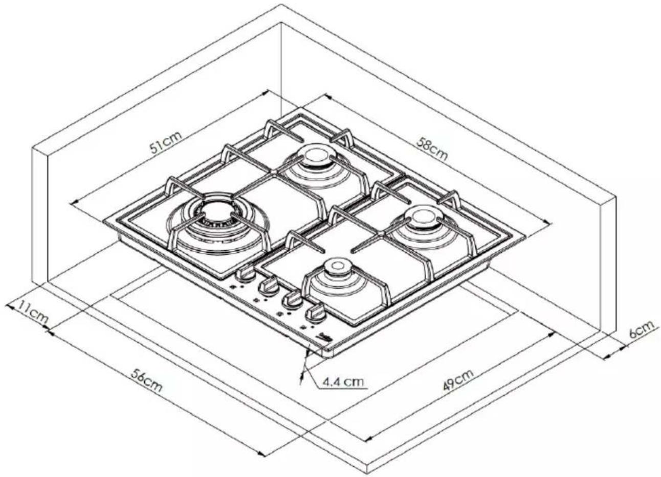 Technical diagram showing a mechanical assembly with labeled parts 1 and 2, indicating a step in the process.
