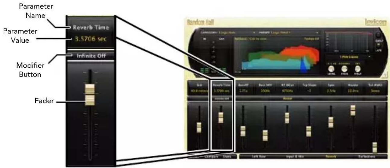 Parameter Name Reverb Time 3.5706 sec Parameter Value Infinite Off Modifier Button Fader Random Hall INVIcon CAPS2000+ Large Hall INPUT1 Large Signal 1 Random: Ctrl for noise Audio Edit 1 Pulse Scale 40 MHz Audio Time 3.5706 sec 2.71s 800MHz 8700MHz Top Slamp 2.5kHz Number 32.9ms Sound Audio Output Share Left Row Input & Mix Record Ex/Output