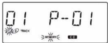 01 P--01 2.5% TRACK ≥MEMORY≤ CD