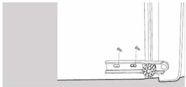 Emerson CR280 - REVERSING THE DOOR POSITION - 1