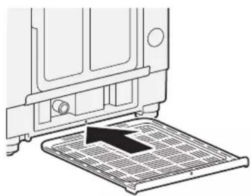PANASONIC NA-FD16V1 - Attach the bottom cover - 1