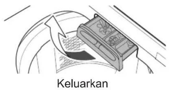 PANASONIC NA-FD16V1 - Jika ada kotoran sisa detergen atau pelembut - 1