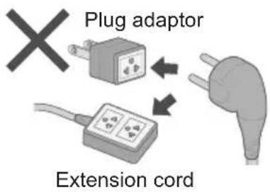Plug adaptor Extension cord