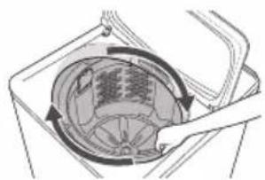 PANASONIC NA-FD16V1 - Memusing tab dengan tangan - 1