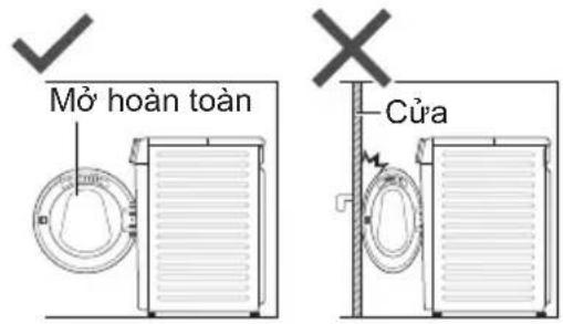 Mở hoàn toàn Cửa