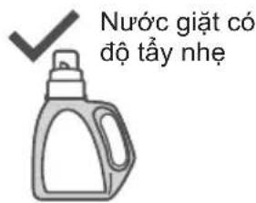 Nước giặt có độ tây nhẹ