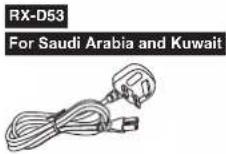 PANASONIC RX-D48 - Supplied accessories - 1