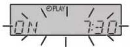 PANASONIC RX-D48 - 使用播放定时器 - 1