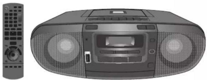 PANASONIC RX-D48 - 携带式立体声 CD 音响系统 - 1