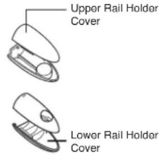 Upper Rail Holder Cover Lower Rail Holder Cover