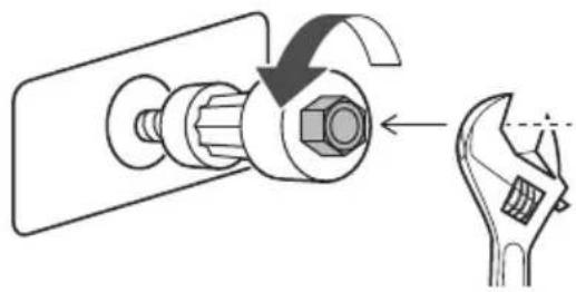 PANASONIC NA-V11FX2 - Removing the anchor bolts - 2