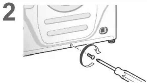 PANASONIC NA-V11FX2 - Installation of bottom cover - 2
