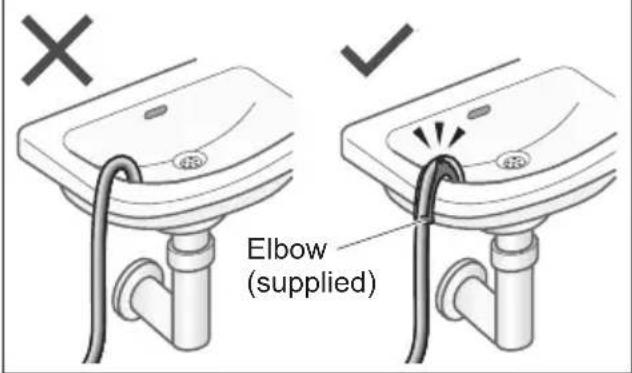 Elbow (supplied)