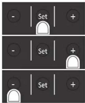 - Set + - Set + + - Set +