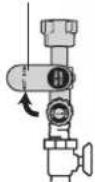 PANASONIC DH-3NDP1 - Cara melaraskan kadar pengaliran air maksima. - 4