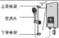 PANASONIC DH-3NDP1 - 花酒头吊架安装程序。(DH-3ND1, DH-3NDP1) - 1