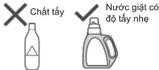 Chất tẩy Nước giặt có độ tẩy nhẹ