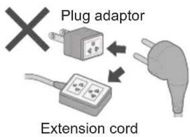 Plug adaptor Extension cord
