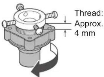 Thread: Approx. 4 mm
