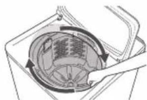 PANASONIC NA-FD18V1 - Memusing tab dengan tangan - 1