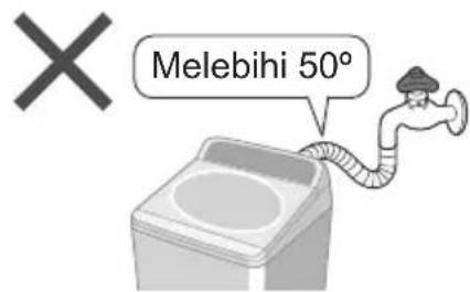 Melebihi 50°